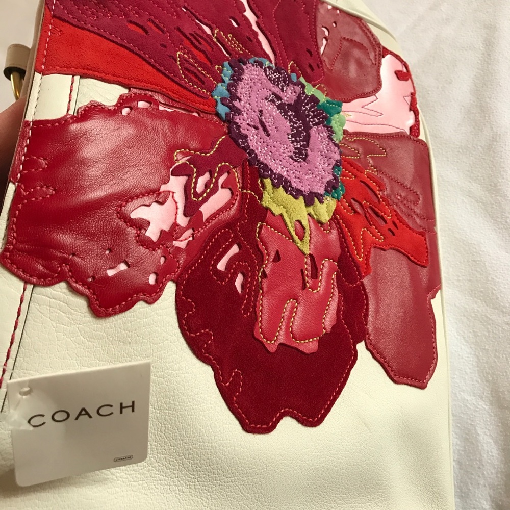 NWT coach Poppy handbag / small tote purse